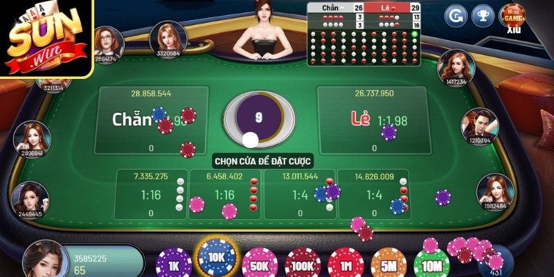 Các bước cách chơi xóc đĩa online Sunwin