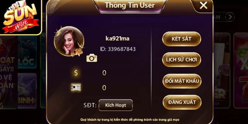 Truy cập mục thông tin