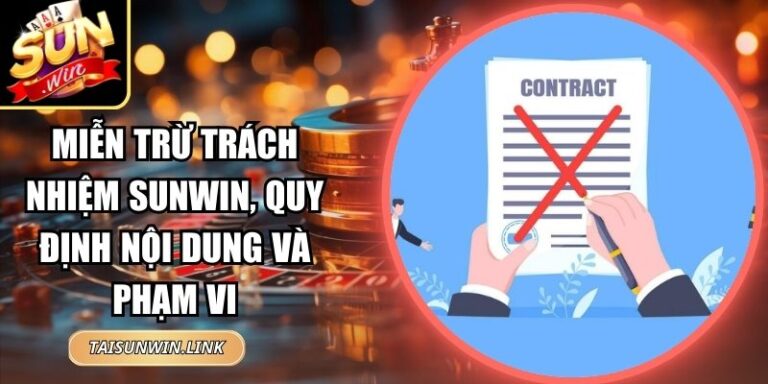 Miễn Trừ Trách Nhiệm