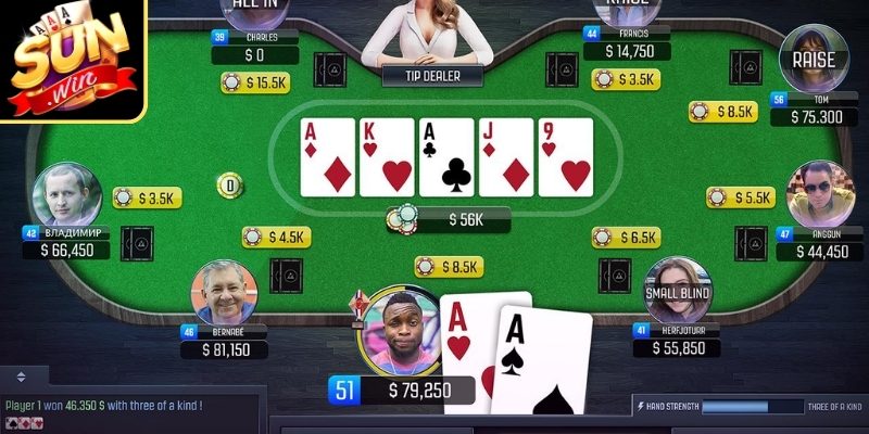 Poker Sunwin và sức hút của trò chơi