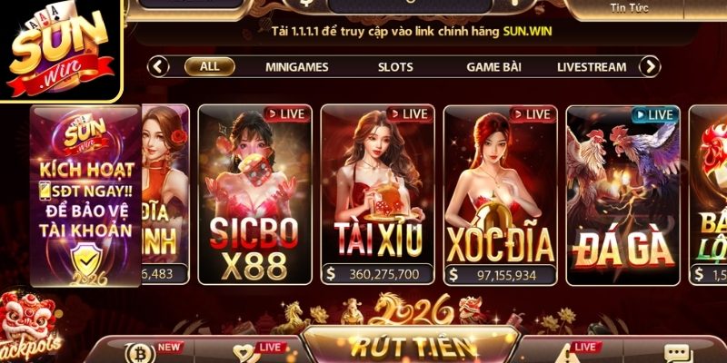 Cái nhìn chung về trò chơi xóc đĩa online Sunwin